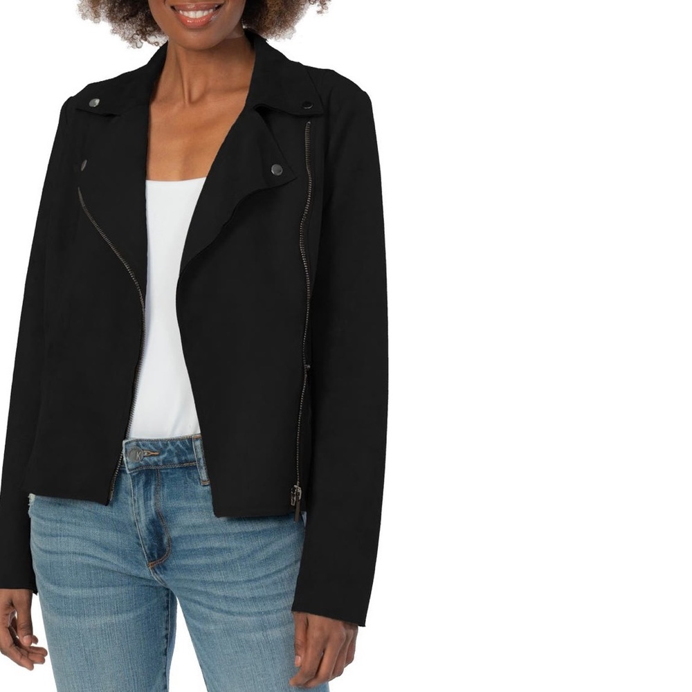 Kut from the Kloth Suede Jacket new with tags